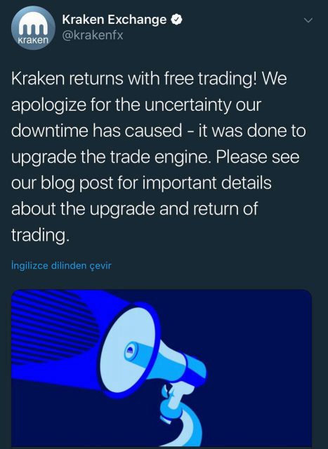 Kraken Offers Free Trading Until…