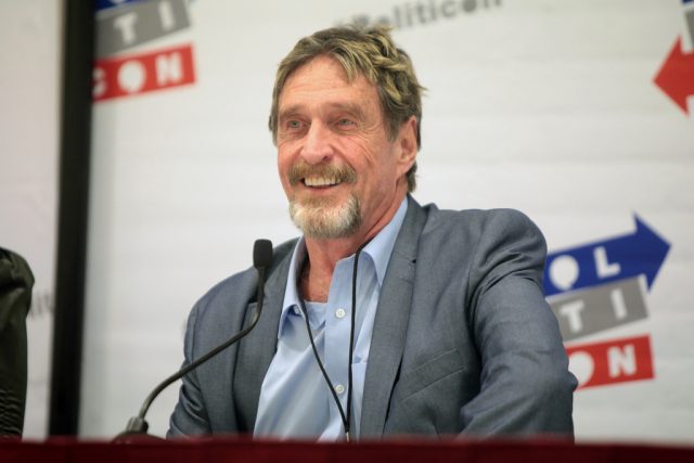 John McAfee Tips Public to Buy Docademic (MTC)