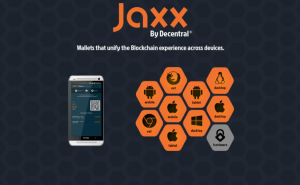 Jaxx Wallet Homepage