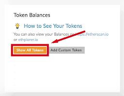 Myetherwallet token balance